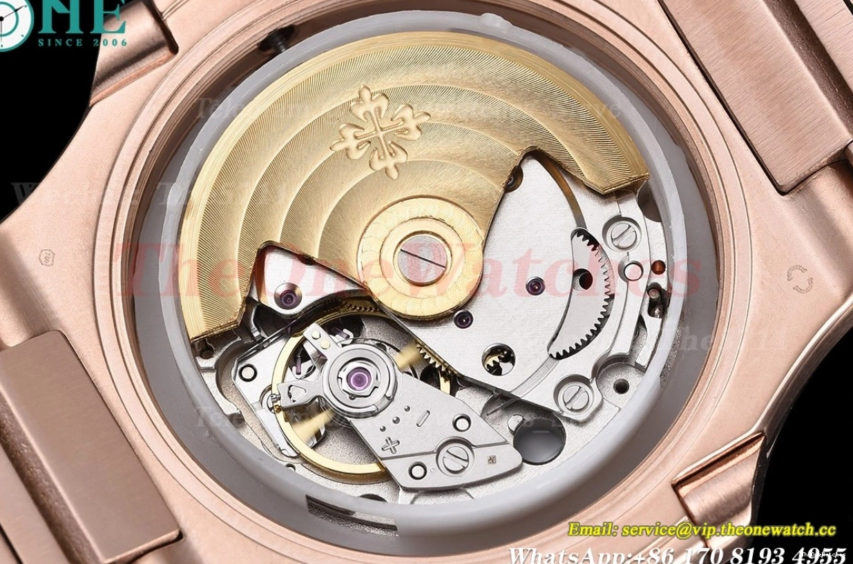 Dial RG Nautilus MY8215 GDF RG White 40mm 0514
